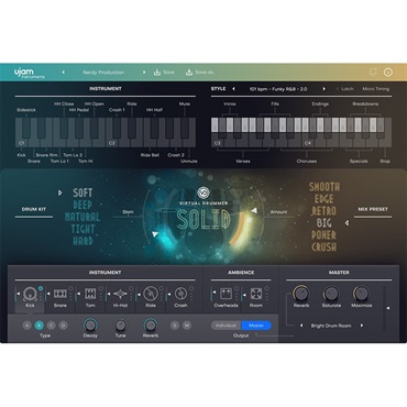Virtual Drummer SOLID 2(オンライン納品)(代引不可)