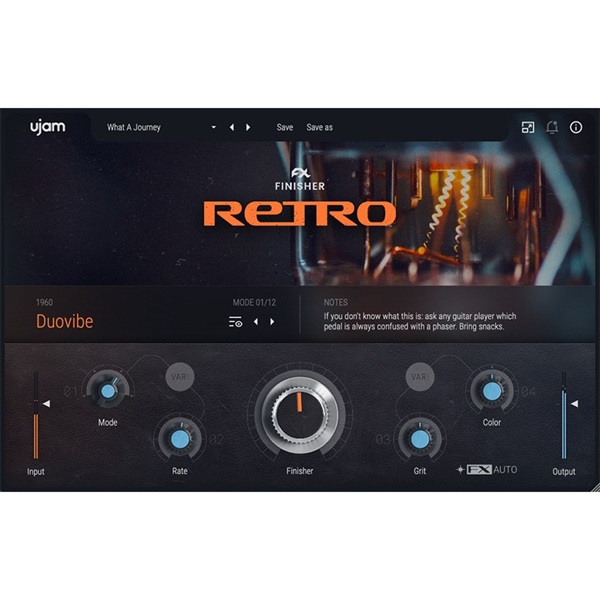 UJAM Finisher RETRO (ユージャム)(フィニッシャー)(オンライン納品)(2時間以内に納品)
