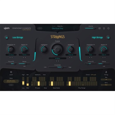 UJAM Symphonic Elements STRIIIINGS (ユージャム)(シンフォニックエレメンツ) UJAM Symphonic Elements STRIIIINGS(オンライン納品)(2時間以内に納品)