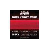 760FX / Flat Wound Stainless Steel Bass Strings