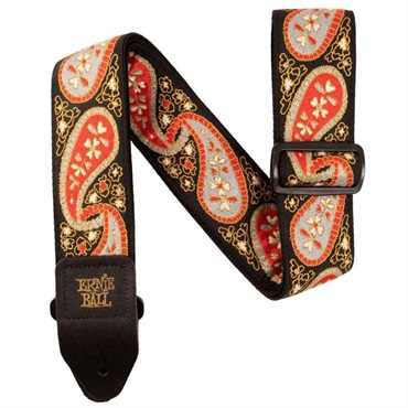 Midnight Paisley Jacquard Strap [#P04696]