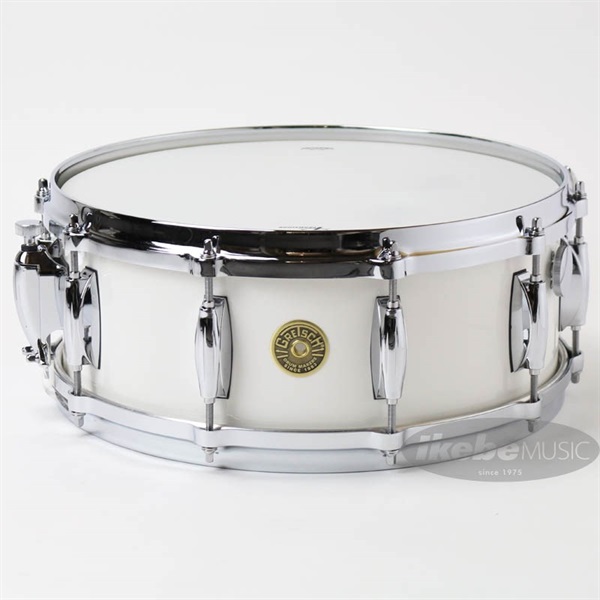 GRETSCH GRGL-5514S-1CL PWG [USA Custom Snare Drum 14×5.5 / Piano White Gloss]