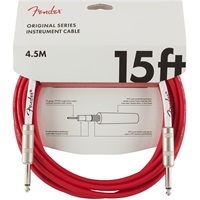 Original Series Instrument Cable， 15'， Fiesta Red