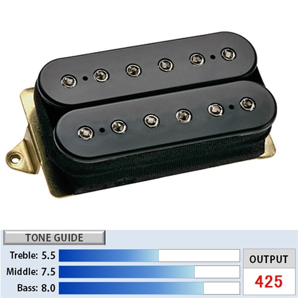 DiMarzio The Tone Zone [DP155] (Black/Standard-Spaced) 【安心の 