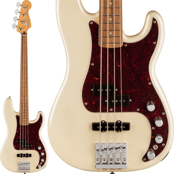 Fender MEX 【入荷待ち、ご予約受付中】 Player Plus Precision Bass (Olympic Pearl/Pau Ferro)