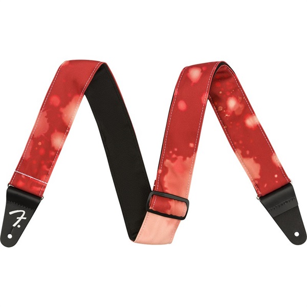 Fender USA 【GW激得セール】 Tie Dye Acid Wash Strap (Red) (#0990637200)