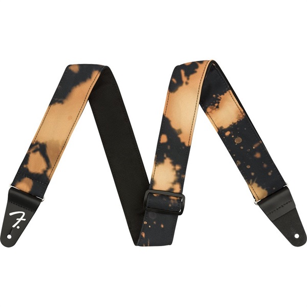 Fender USA Tie Dye Acid Wash Strap (Black) (#0990637206)