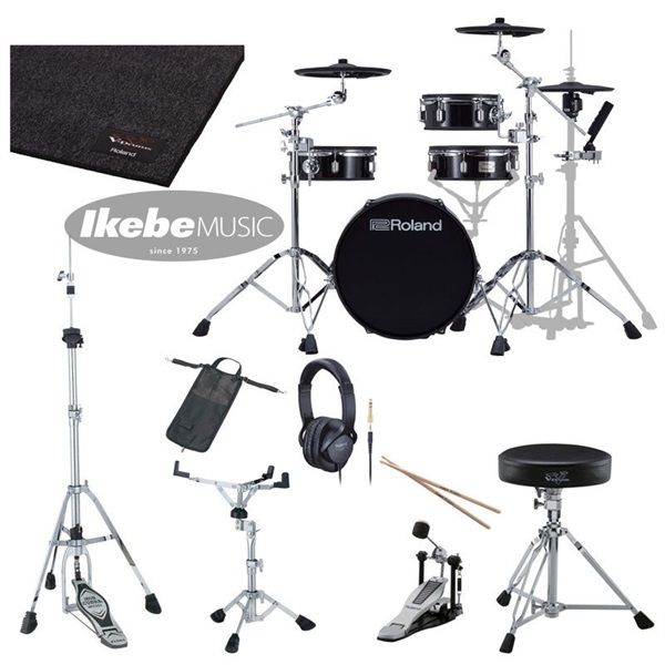 Roland VAD103 [V-Drums Acoustic Design] TAMAハードウェア Pure Extra Set