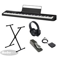 カシオ Privia PX-S1100BK+X型スタンド+ダンパーペダルセット【代引不可】【沖縄・離島送料別途見積】(電子ピアノ)