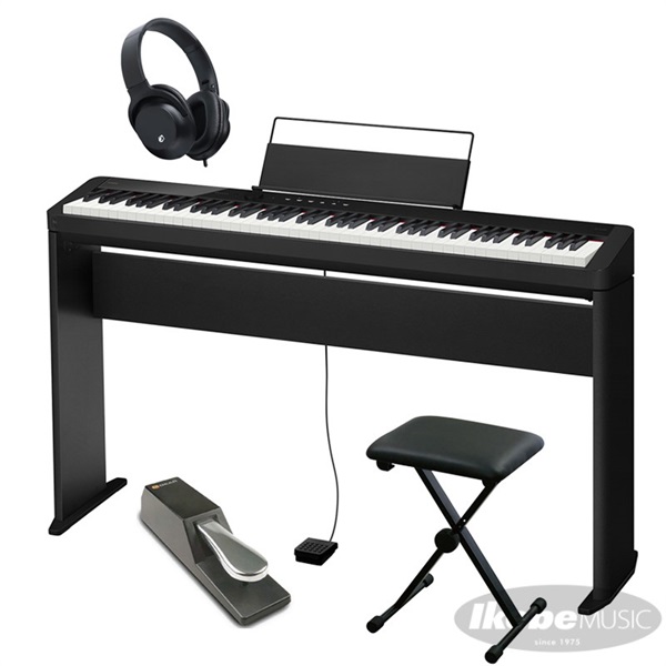 CASIO カシオ Privia PX-S1100BK+純正スタンド+X型イス+ダンパーペダルセット【代引不可】【沖縄・離島送料別途見積】(電子ピアノ)