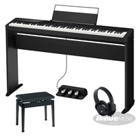 カシオ Privia PX-S1100BK+純正スタンド+高低自在イス+3本ペダルセット【代引不可】【沖縄・離島送料別途見積】(電子ピアノ)