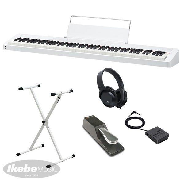 CASIO Privia PX-S1100WE+X型スタンド+ダンパーペダルセット【代引不可