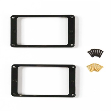 Humbucker Pickup Rings (Black)