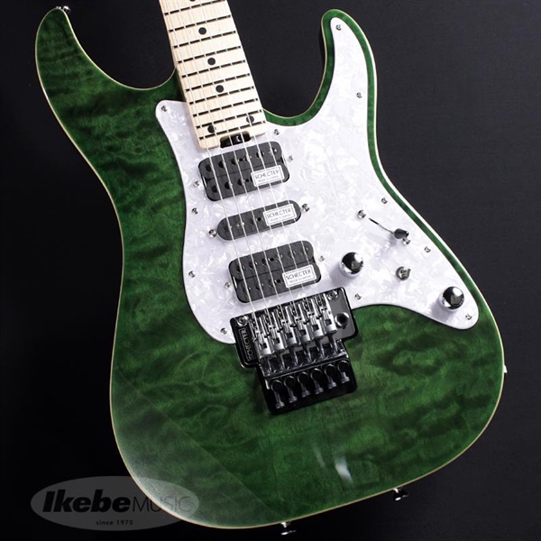 Schecter SD-2-24 グリーン SCHECTER SD-2-24-AL (See-thru-Green/Maple) ｜イケベ楽器店