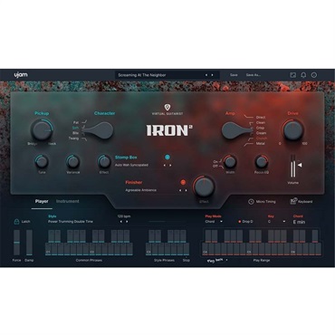 UJAM 【ユージャムスプリングセール！】Virtual Guitarist IRON 2(ユージャム)(ヴァーチャルギタリスト)(オンライン納品)(2時間以内に納品)