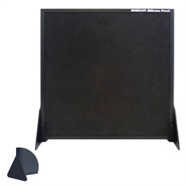 SHIZUKA Stillness Panel B-1000-1(ブラック)(脚あり)(メーカー直送品)(代引き不可)【沖縄、離島は送料別途ご相談】