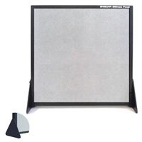 Stillness Panel S-1000-1(シルバー)(脚あり)(メーカー直送品)(代引き不可)【沖縄、離島は送料別途ご相談】