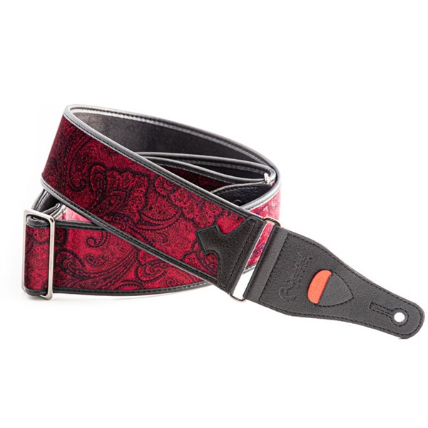 RIGHTON STRAPS T-PAISLEY VELVET Red