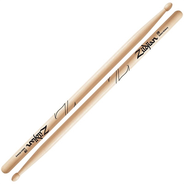 Zildjian LAZLZ2B [Hickory Series 2B / Wood Tip / Natural Finish]