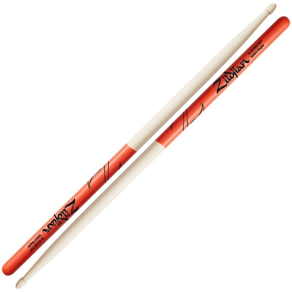 Zildjian LAZLZ7AACDO [Maple Series 7A Acorn  / Wood Tip / Natural Finish / Orange DIP]
