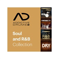【XLN Audio期間限定プロモーションセール】Addictive Drums 2: Soul & R&B Collection (オンライン納品専用) ※代引不可