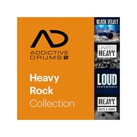 【XLN Audio期間限定プロモーションセール】Addictive Drums 2: Heavy Rock Collection (オンライン納品専用) ※代引不可