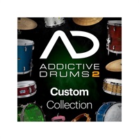 【XLN Audio期間限定プロモーションセール】Addictive Drums 2: Custom Collection(オンライン納品専用) ※代引不可