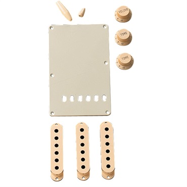 Fender USA STRATOCASTER(R) ACCESSORY KITS (AGED WHITE) (#0991368000)