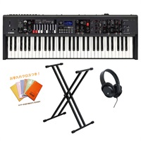 ヤマハ YC61+Ｘ型スタンドセット お手入れクロス、ヘッドホン付き 61鍵盤 ステージキーボード 【kbdset】