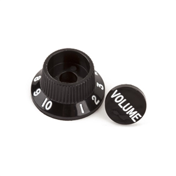 Fender USA S-1 SWITCH STRATOCASTER(R) KNOB-CAP ASSEMBLY (BLACK) (#0059267029)