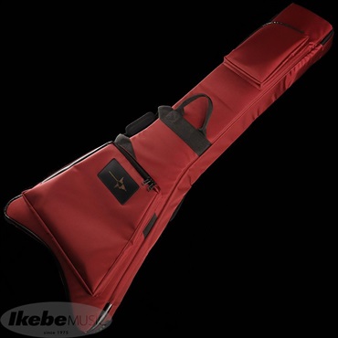 NAZCA 【受注生産品】 Protect Case for Guitar WATER PROOF [防水仕様/FVギター用] Burgundy 横掛Dカン付