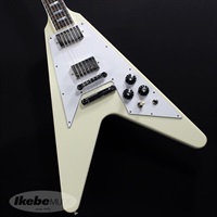 Japan Limited Run 70s Flying V Block Inlay Vintage Gloss (Classic White) #100336