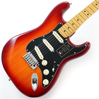 American Ultra Luxe Stratocaster (Plasma Red Burst/Maple)