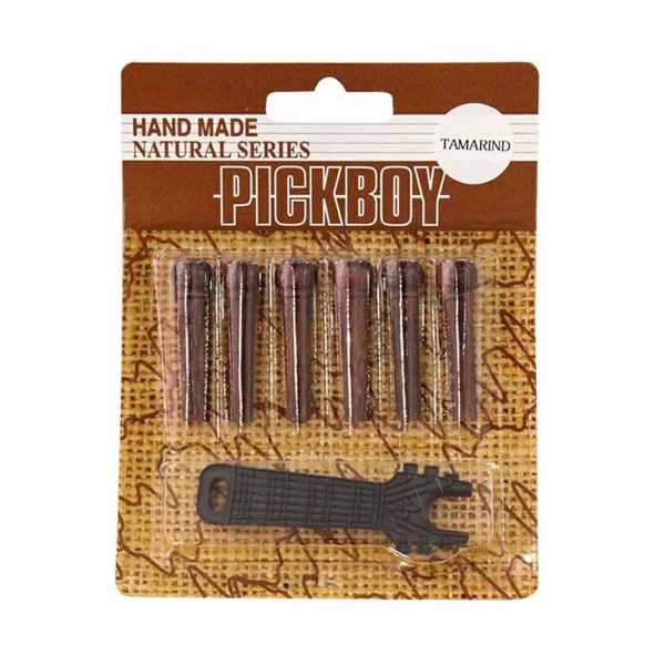 PICK BOY BP-150TM（タマリンド）【アコースティックギター用ブリッジピン】