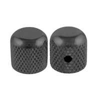 Black Dome Knobs (2) [5062]