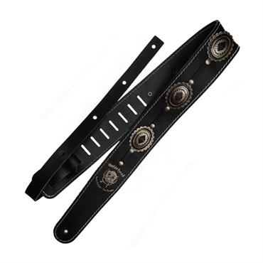 #1565 MOTORHEAD Guitar Strap [Black/Old Silver]