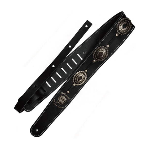 #1565 MOTORHEAD Guitar Strap [Black/Old Silver]の商品画像