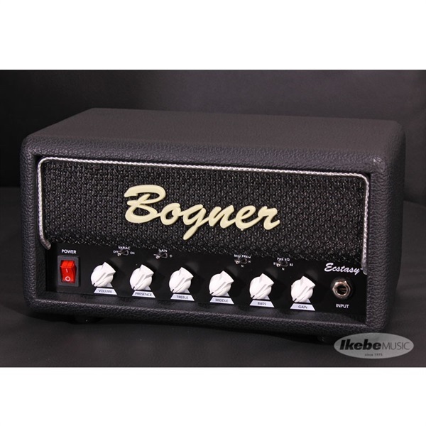 Ecstasy Mini Head 【Black Tolex/Black Grill/Silver Piping [White knobs]】※数量限定Bognerクリアファイルプレゼント！の商品画像