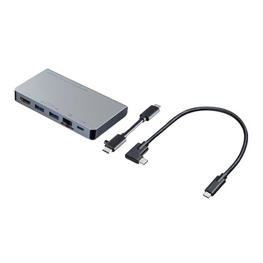 SANWA SUPPLY USB-3TCH15S2 (USB Type-C ドッキングハブ)(HDMI・LANポート搭載)