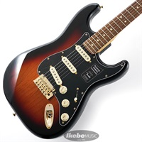 Player Stratocaster Gold Hardware w/C/S Fat '50s Pickups (3-Color Sunburst/Pau Ferro)