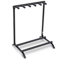 RS 20881 B/1 FP Multiple Guitar Rack Stand - for 5 Electric Guitars Basses， Flat Pack