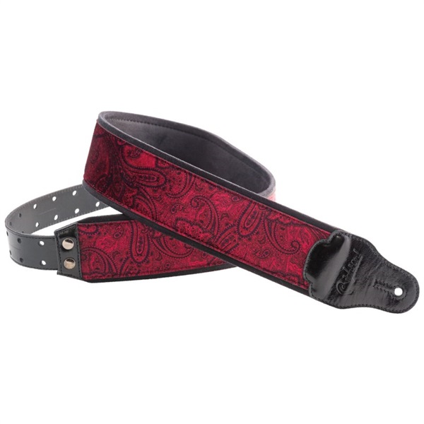 RIGHTON STRAPS J-PAISLEY VELVET / Red