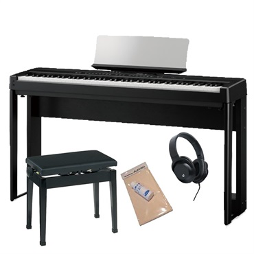 KAWAI ES60B 電子ピアノ練習セット(純正ダンバーペダル+ダブルX