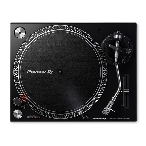 PLX-500-Ｋ ターンテーブル 【今ならレコードクリニカプレゼント】【Pioneer DJ Miniature Collection プレゼント！】の商品画像