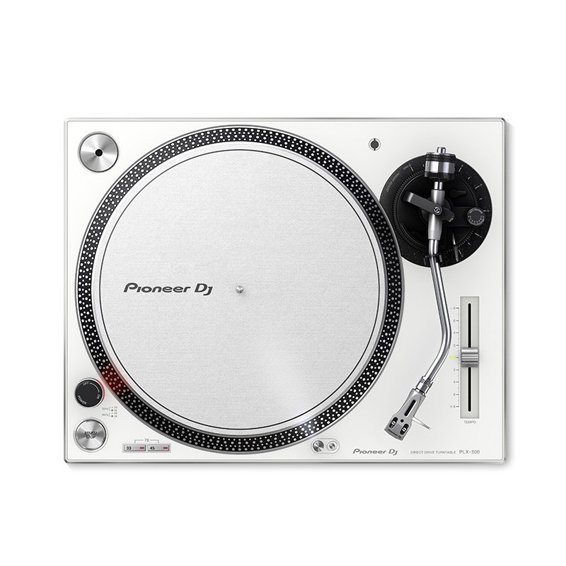 PLX-500-W ターンテーブル 【今ならレコードクリニカプレゼント】【Pioneer DJ Miniature Collection プレゼント！】の商品画像