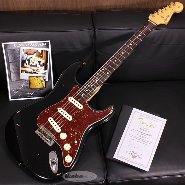 Fender Custom Shop MBS 1960 Stratocaster Journeyman Relic Black