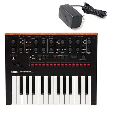 KORG monologue-bk(Black)【数量限定・純正アダプターKA350付】