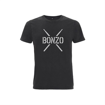 POSJBTS3S [John Bonham T-Shirt / Bonzo Stencil Black / Small]【在庫処分につき大特価！】