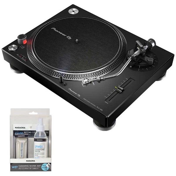 PLX-500-K + NAGAOKA レコードクリーニングKIT SET【Pioneer DJ Miniature Collection プレゼント！】の商品画像