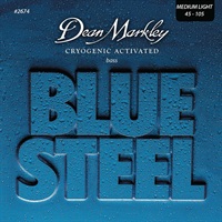 BLUE STEEL Bass Strings 4st [MED LIGHT 45-105/DM2674]